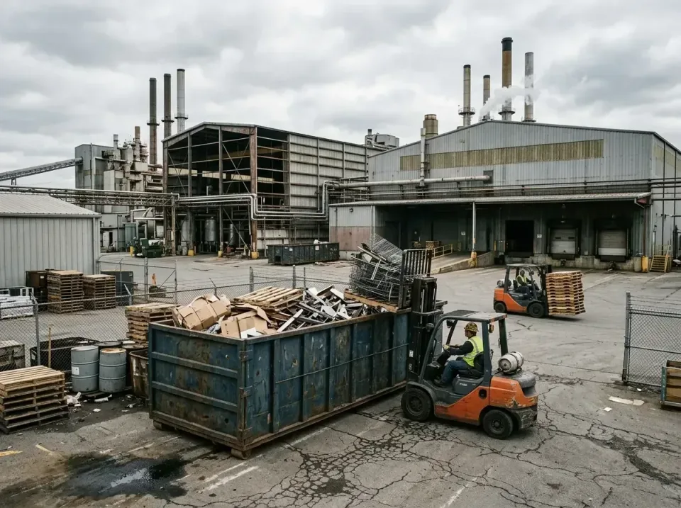 industrial-factory-scrap-conta-003 — frequently asked questions, Cheap Roll-off Dumpster Rentals in Middlebranch, OH
